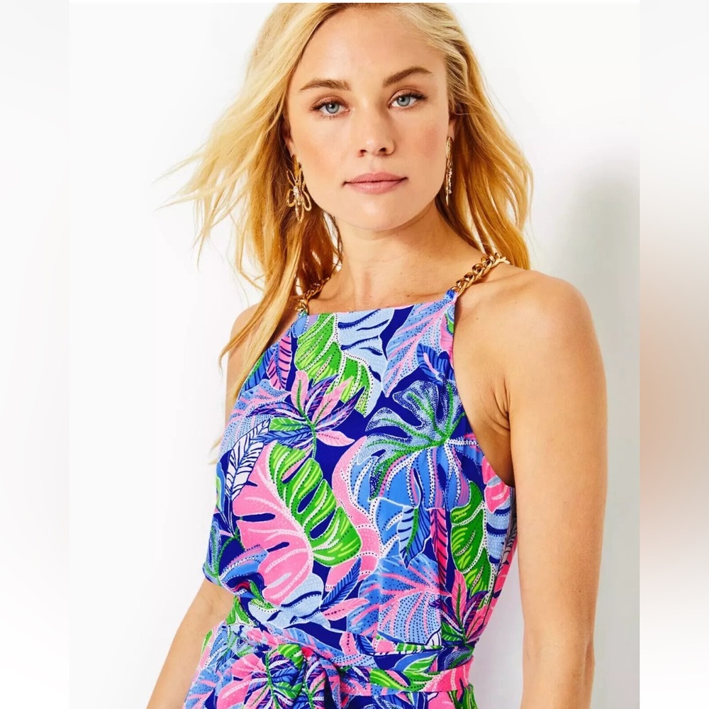Lilly Pulitzer Joannah Silk Midi Dress - Picture 10 of 13